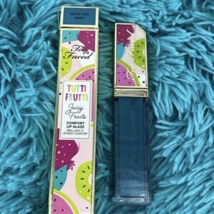 TOO FACED TUTTI FRUTTI JUICY FRUITS LIP GLAZE - BLUE YOU AWAY